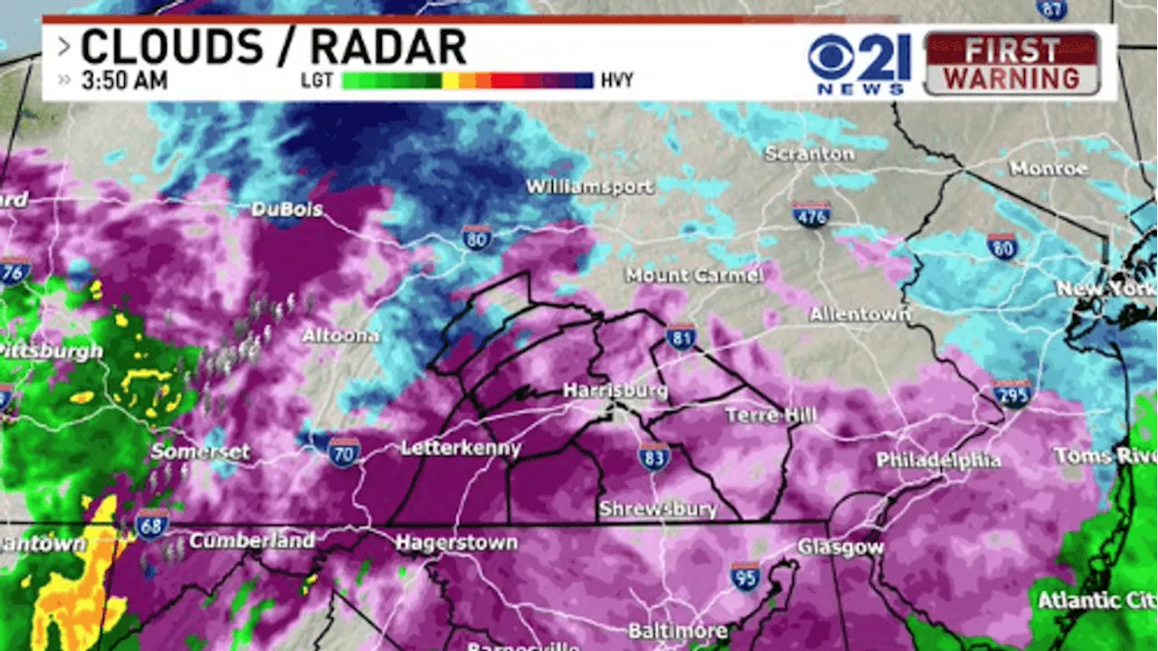 Freezing Rain and Wintry Weather Expected Through Weekend