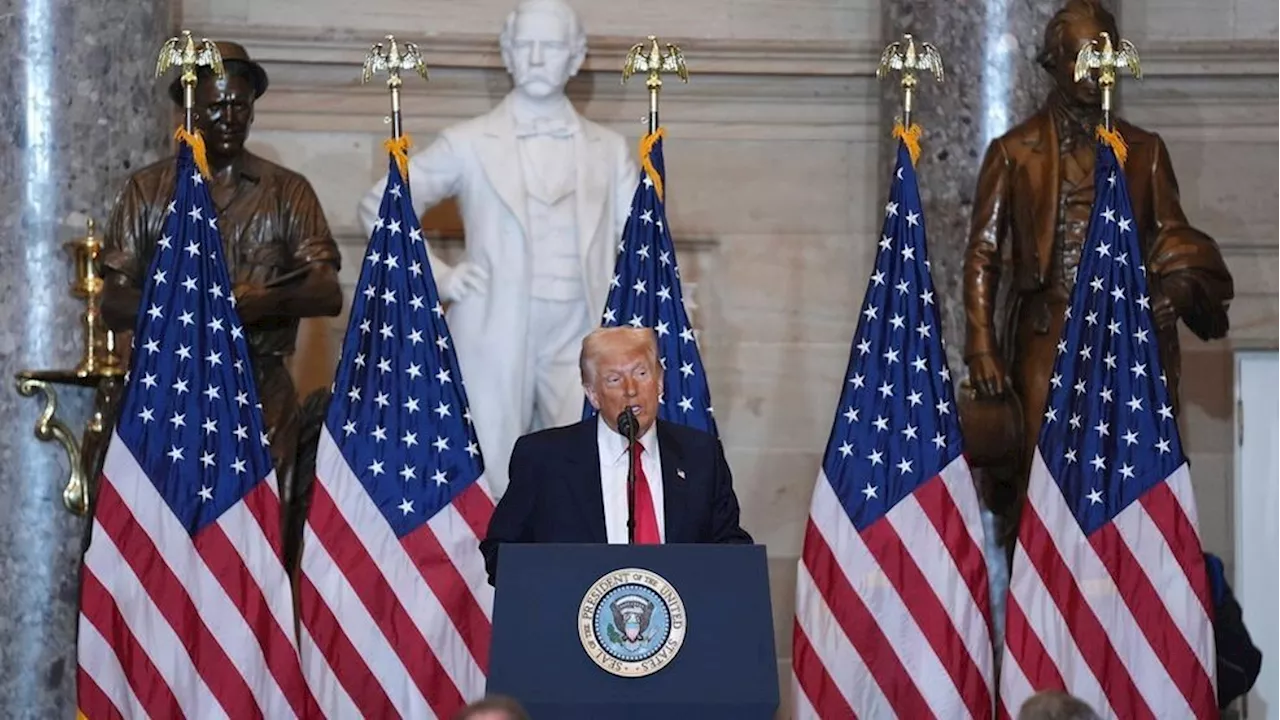 Trump calls to 'bring God back back into our lives' at National Prayer Breakfast