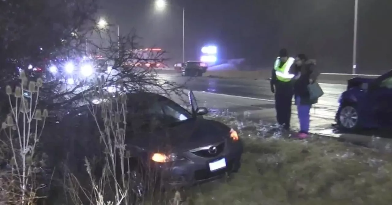 Freezing Rain Causes Slick Roads, Officials Urge Caution