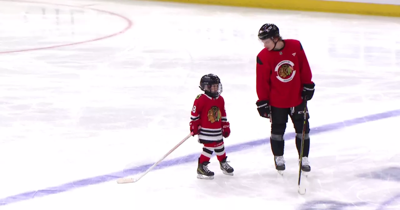 Make-A-Wish Comes True for Young Blackhawks Fan