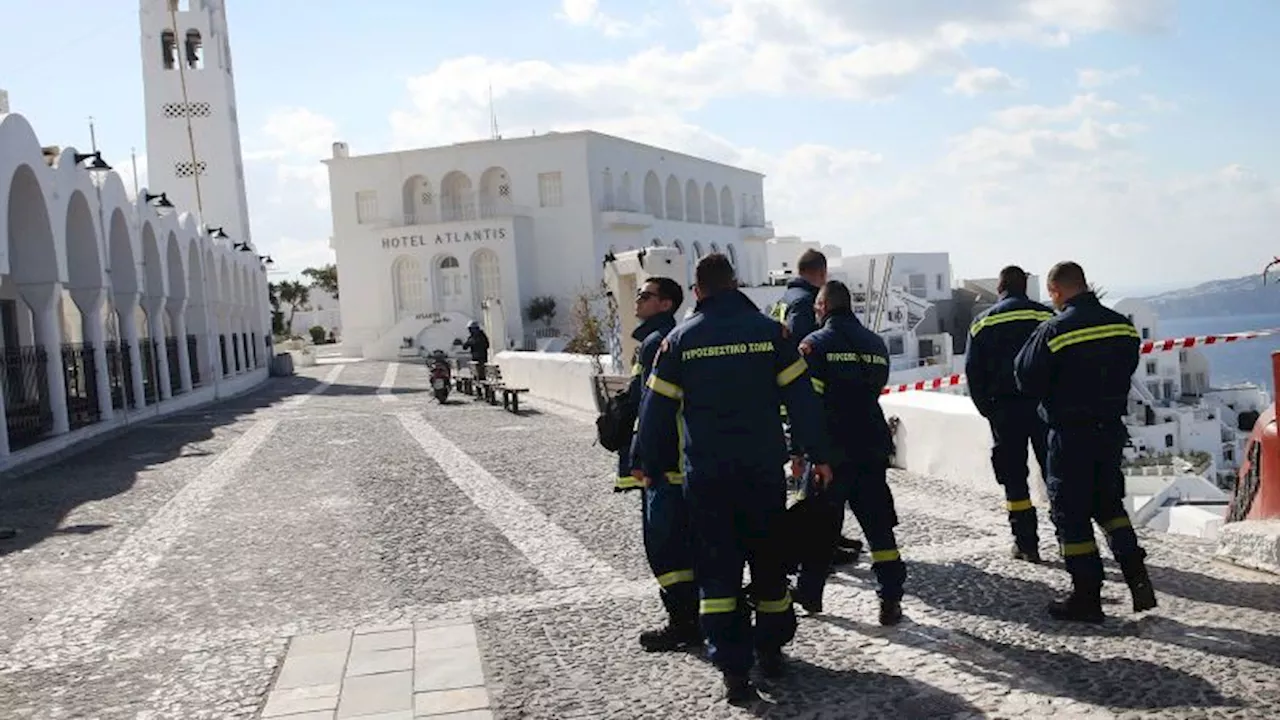 Declaran estado de emergencia en Santorini tras fuerte temblor en medio de días de actividad sísmica