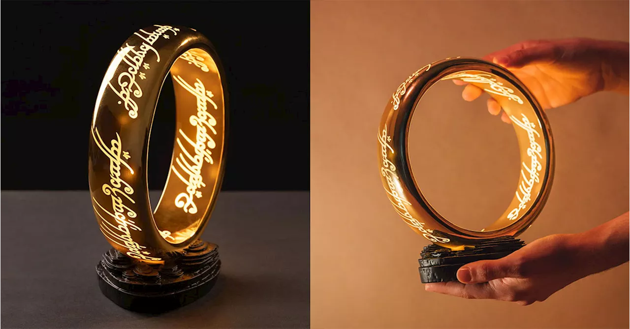 Harness The Power of The One Ring With This LOTR Lamp