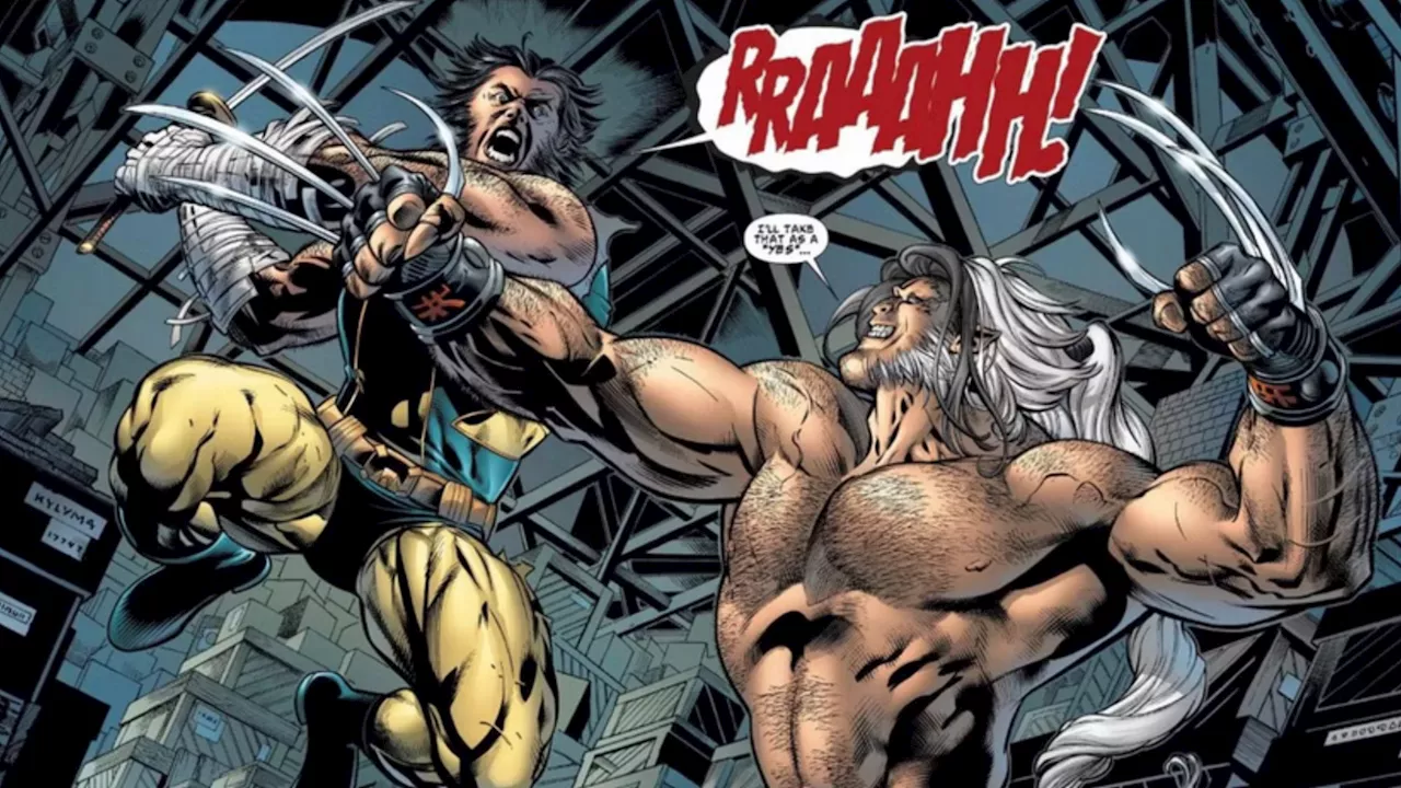 Wolverine Battles Adamantine and His Oldest Foe, Romulus