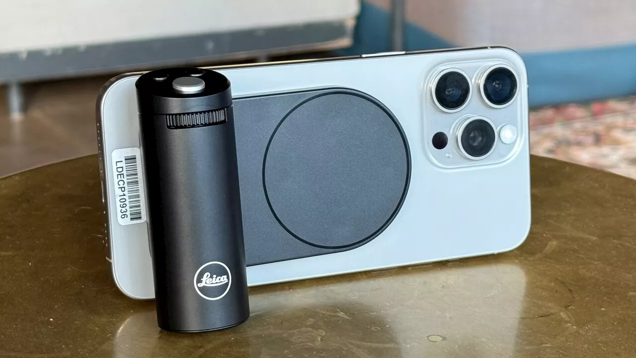 Leica Lux Grip: Kameragriff fürs iPhone passt zur Leica-Kamera-App