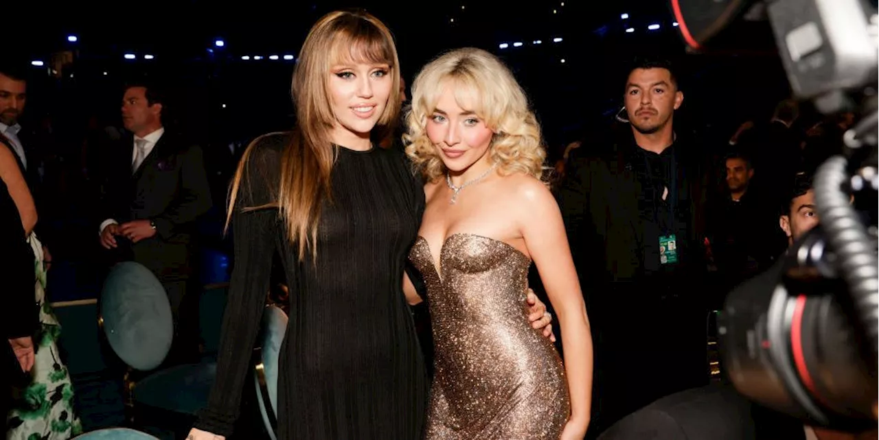 Sabrina Carpenter e Miley Cyrus: un full circle fangirl moment ai Grammy Awards