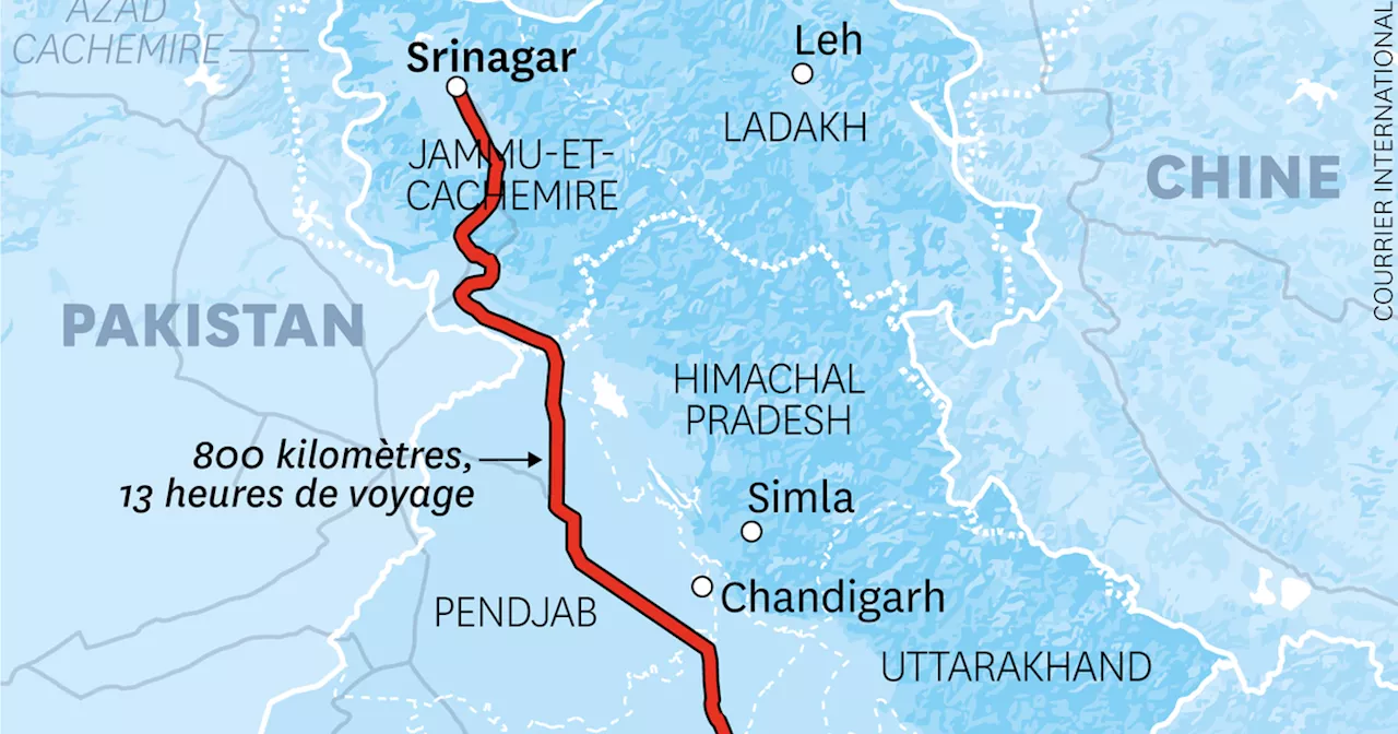 Au Cachemire, un nouveau train pour “accroître l’influence de New Delhi”