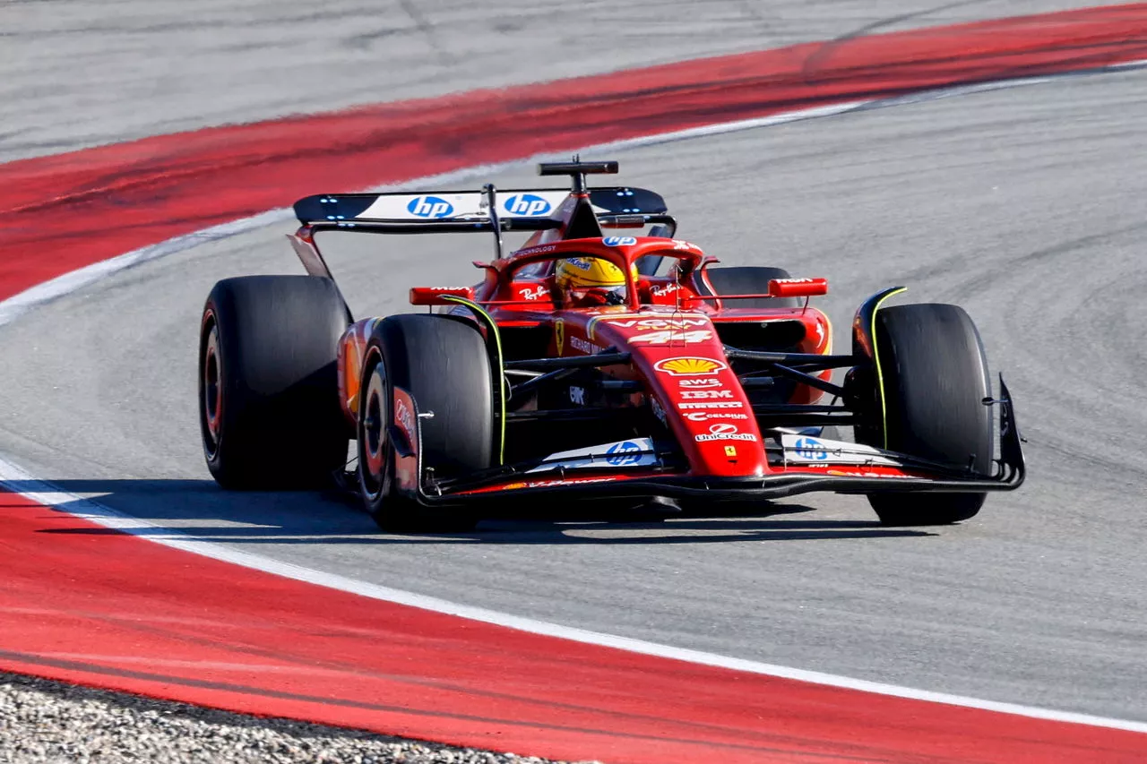 Lewis Hamilton Tests Ferrari's 2025 Challenger in Barcelona