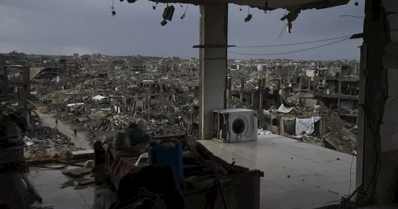 Gaza Destruction Seen from Destroyed Building