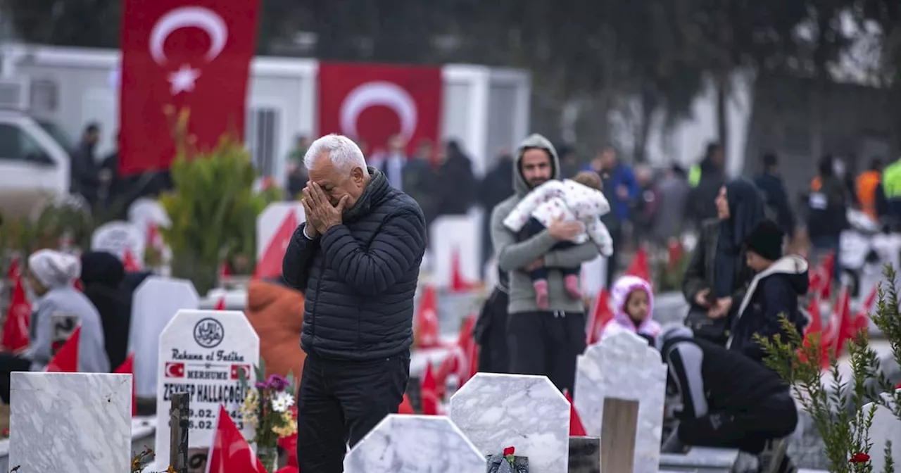 People Visit Graves of Earthquake Victims in Antakya