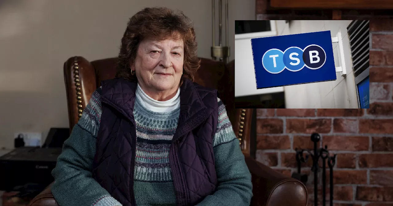 Pensioner declared dead by bank fights back after TSB marked her 'deceased'