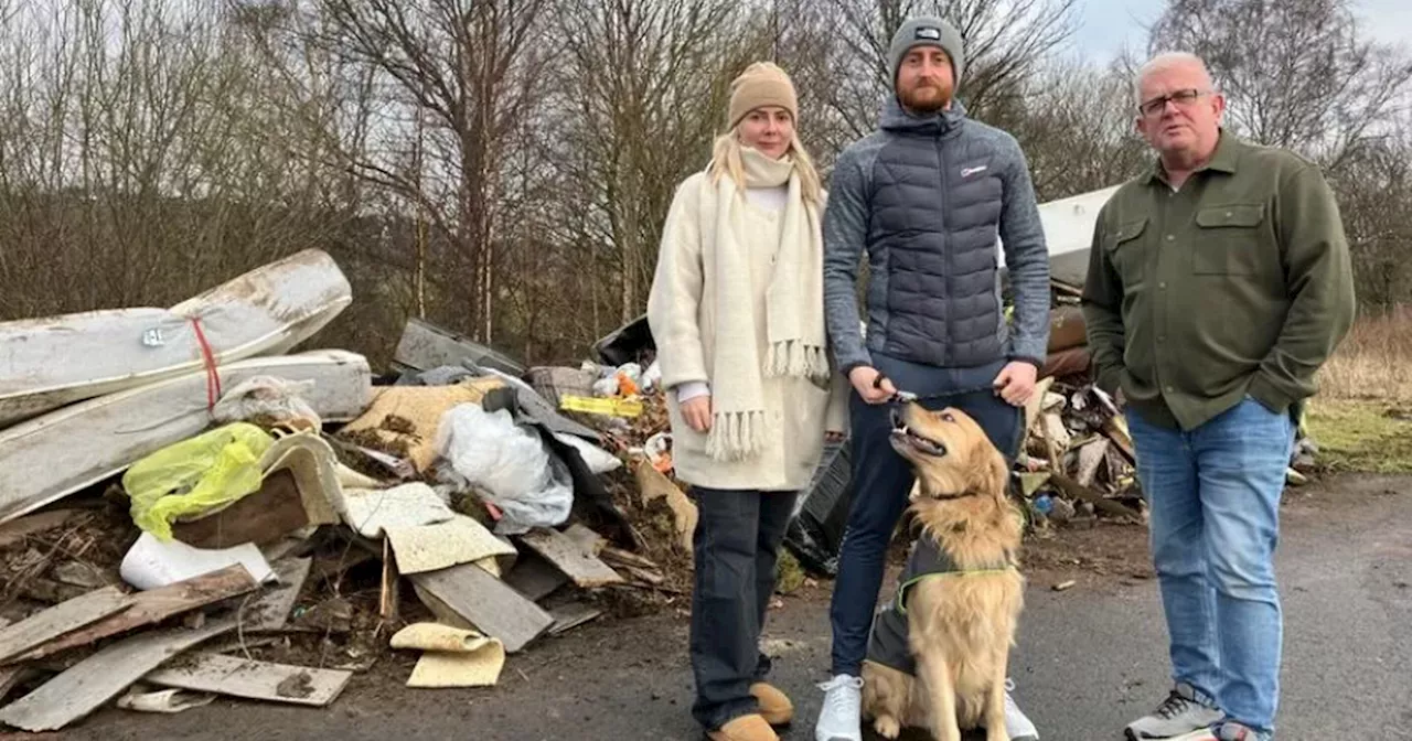 Years-Old Rubbish Mountain Threatens Safety in Glasgow