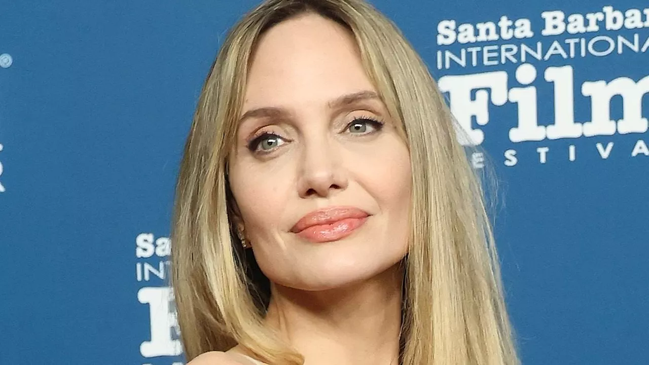 Angelina Jolie Stuns at Santa Barbara Film Festival Receiving Maltin Modern Master Award