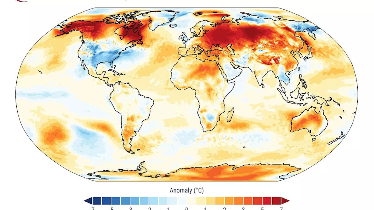 Last month was the hottest January on RECORD - with global average temperatures hitting 13.23°C