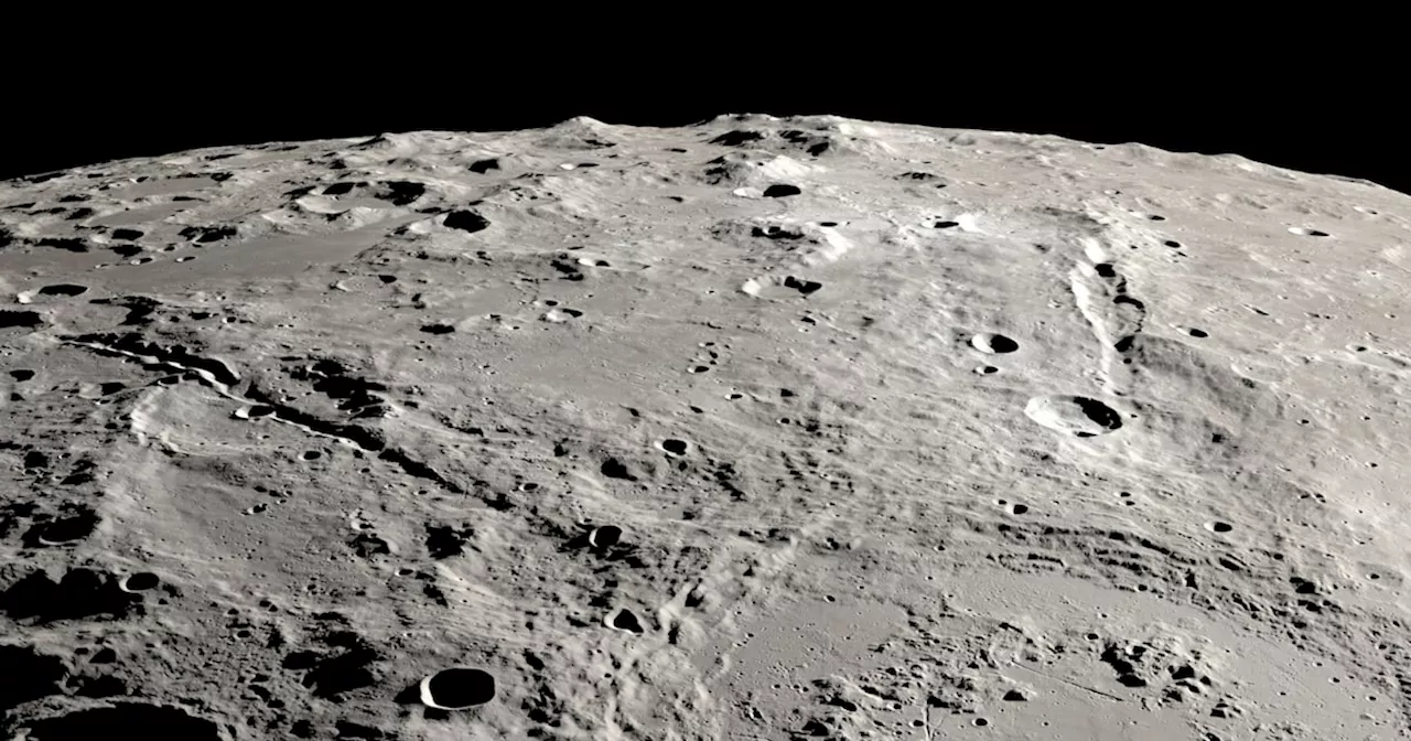 Ancient Asteroid Impact Carved Massive Canyons on the Moon's Far Side