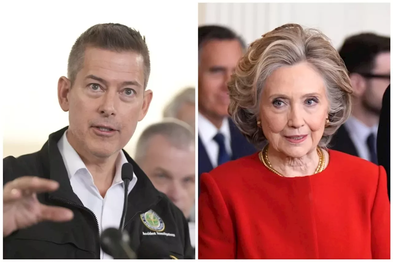 Duffy spars with Hillary Clinton over DOGE involvement in FAA