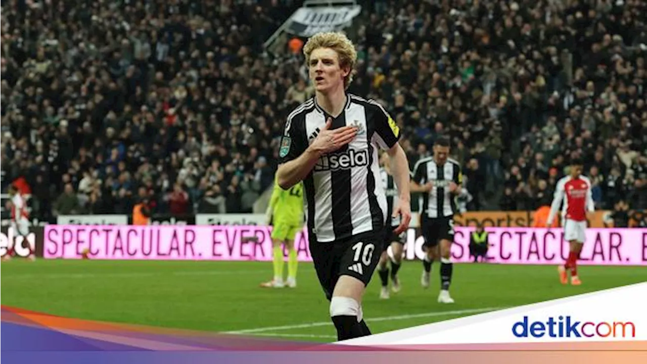 Newcastle Depak Arsenal dari Carabao Cup, Antony Gordon: Stay Humble