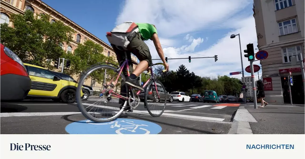 Fünf Prozent mehr Radfahrer 2024 in Wien