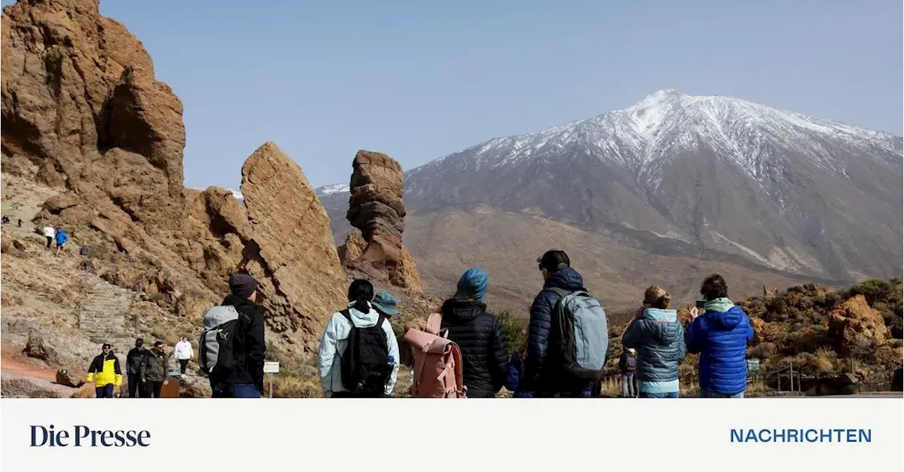 Vulkan Teide auf Teneriffa zeigt erhöhte Aktivität