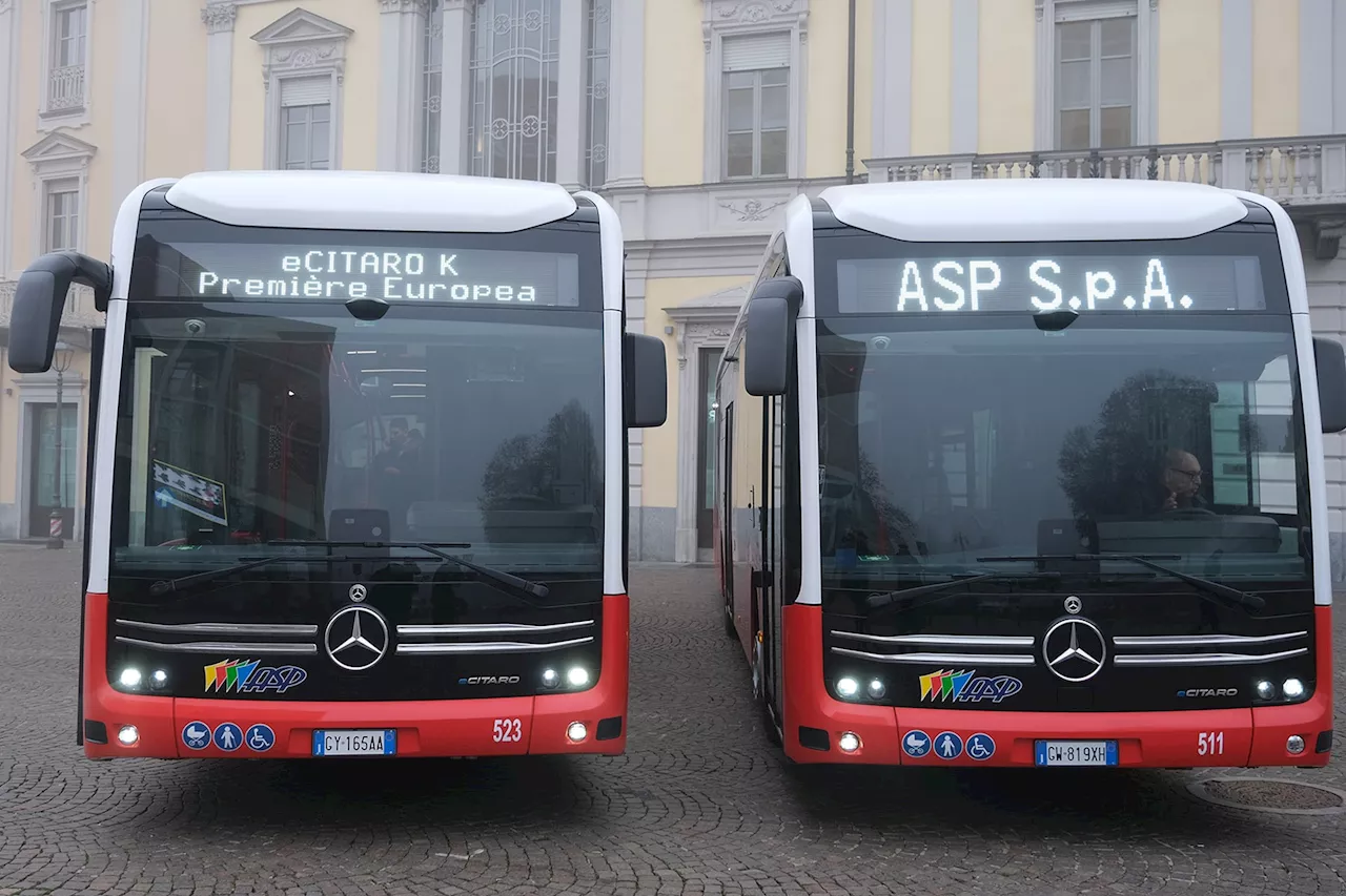 Asti Servizi Pubblici erhält erste Mercedes-Benz eCitaro K