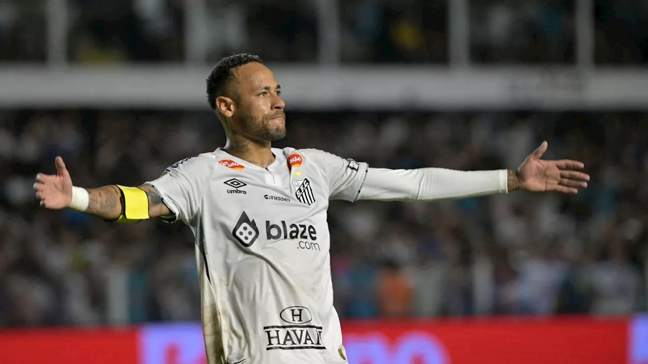 Neymar Makes Emotional Return to Santos in 1-1 Draw