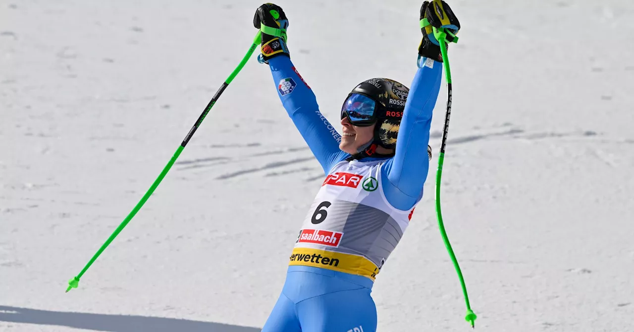 Brignone brilla d'argento! È 2ª nel SuperG mondiale, vince Venier