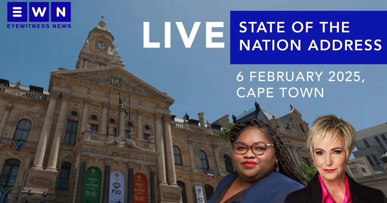 WATCH: State of the Nation Address 2025 by President Ramaphosa