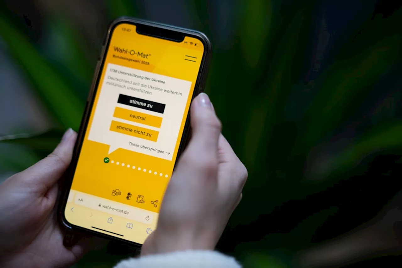 Wahl-O-Mat ist online: Entscheidungshilfe soll junge Wähler mobilisieren