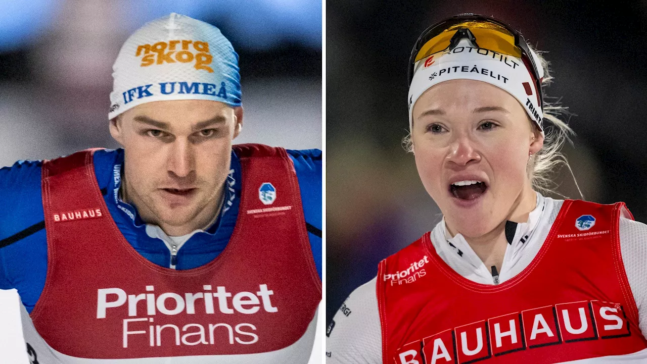 Jonna Sundling och Marcus Grate vinner SM-guld i sprint