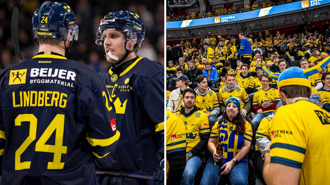 Sverige förlorade mot Tjeckien Beijer Hockey Games