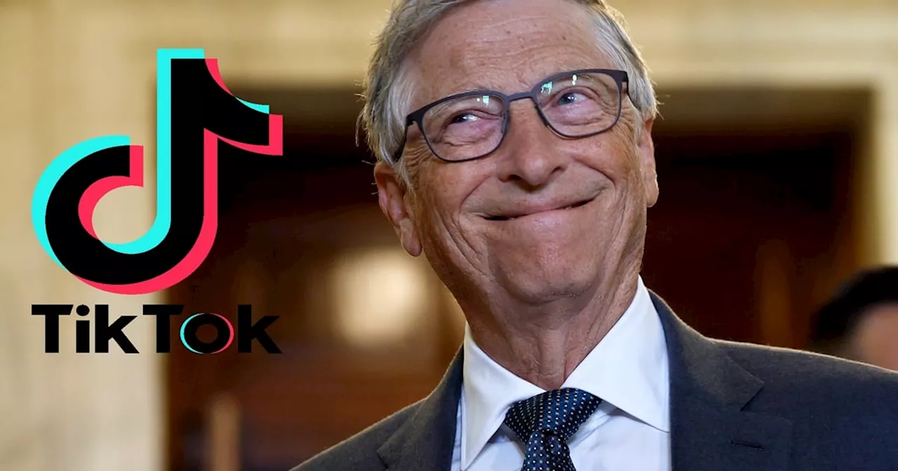 Crecen los rumores de que Microsoft comprará TikTok: Bill Gates se abrió un perfil en la red social