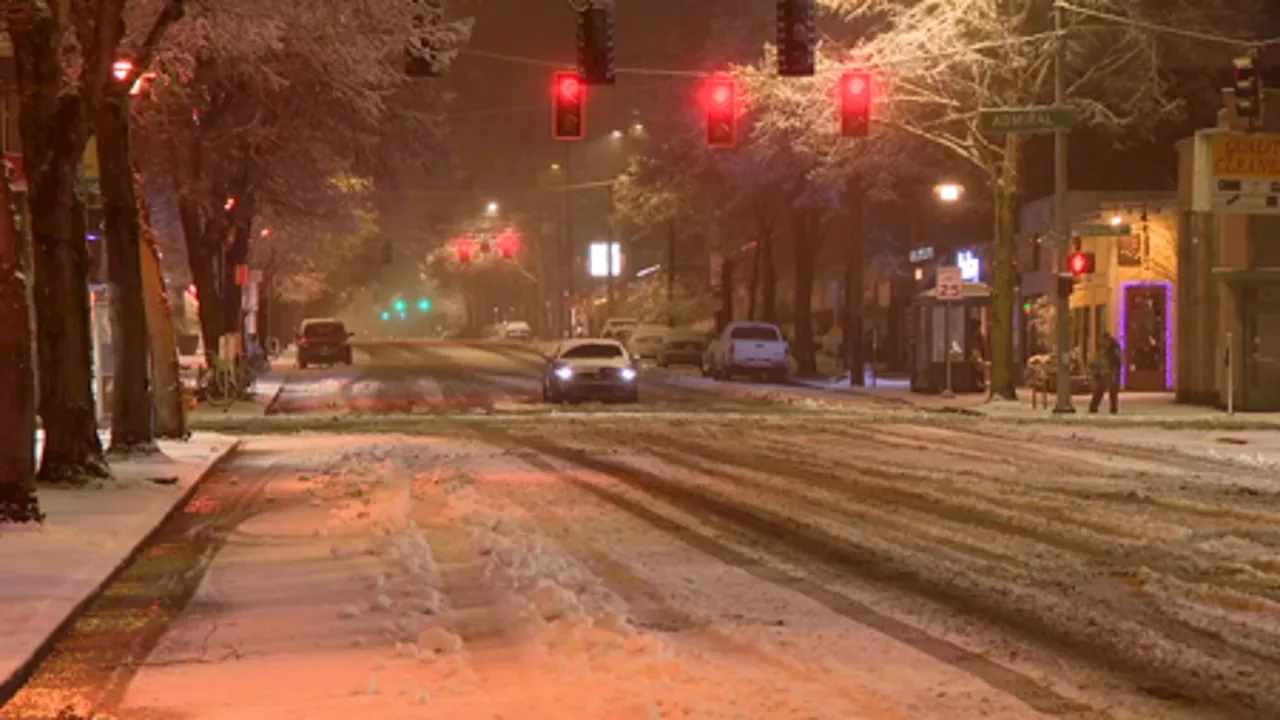 Western Washington Braces for Impact of Overnight Snowfall