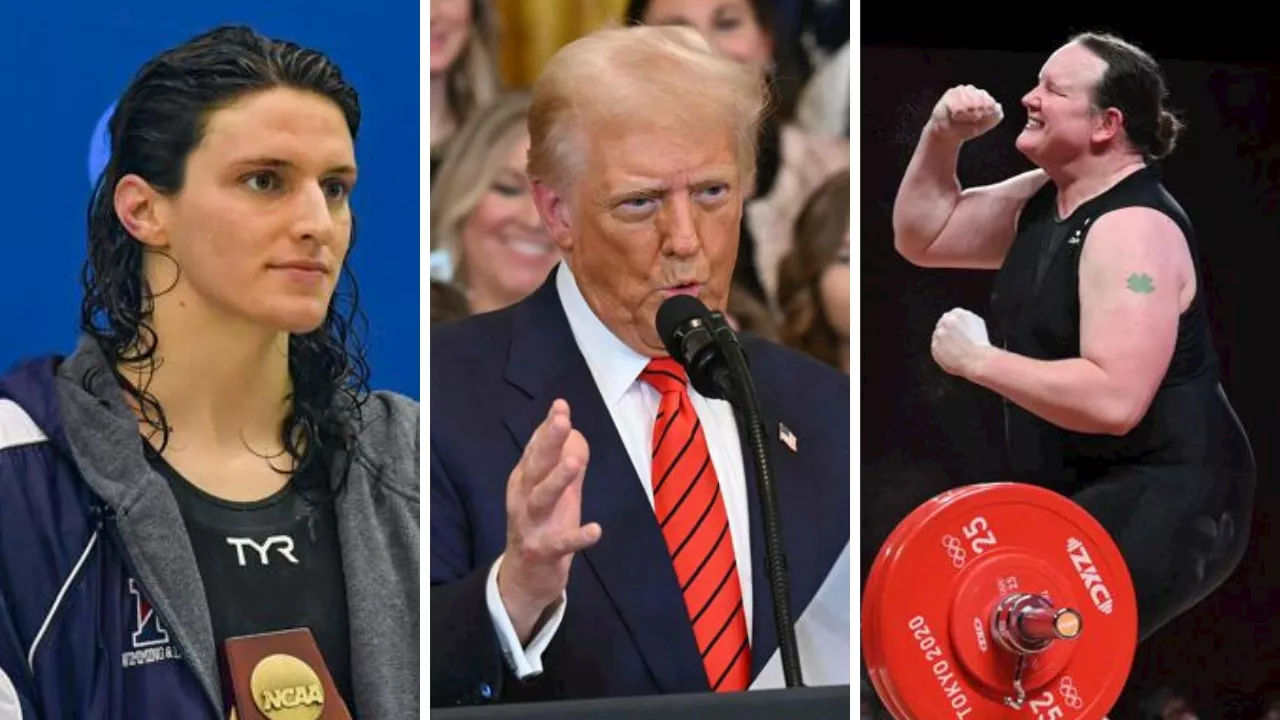 Trump Signs Executive Order Banning Transgender Athletes From Women's Sports