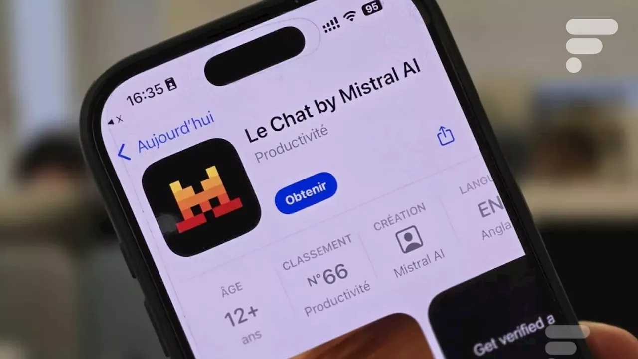 Mistral lance son application mobile Le Chat, un concurrent de ChatGPT