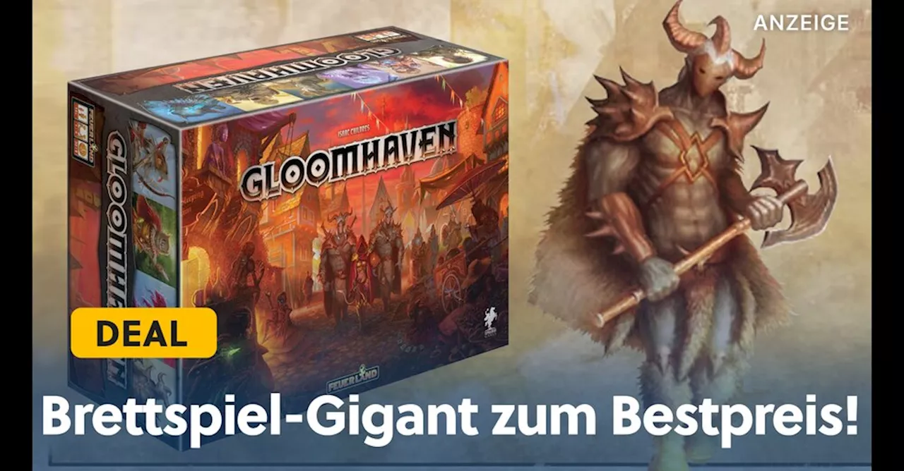 Gloomhaven: Das epische Brettspiel zum unschlagbaren Preis!