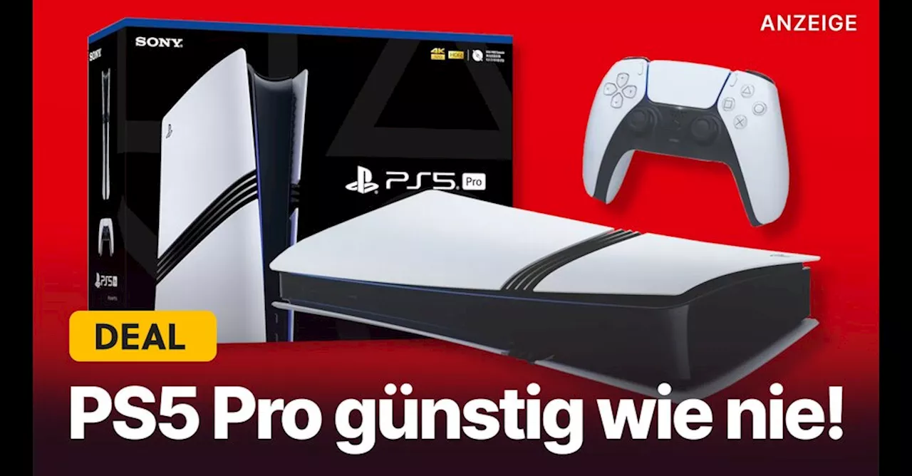 PS5 Pro günstig wie nie im Angebot: Jetzt ist die beste Gelegenheit, sich die leistungsstärkste Konsole zu schnappen!