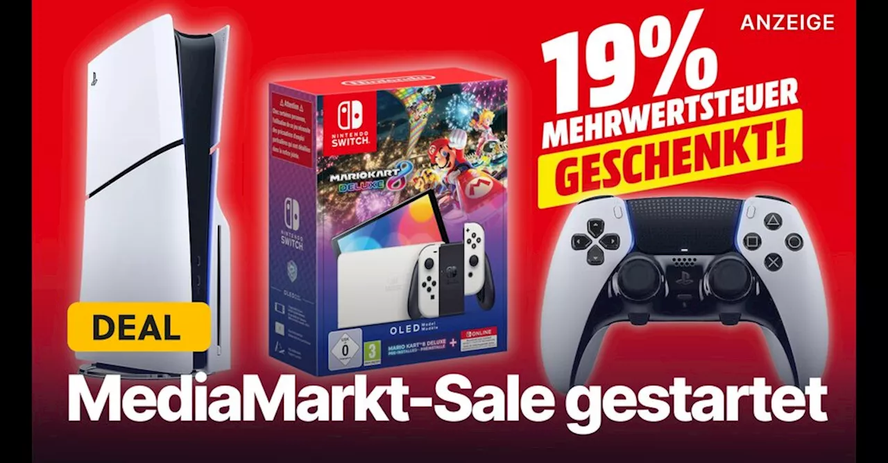 Riesiger MediaMarkt-Sale gestartet: Die 10 besten Gaming-Angebote von der Switch OLED bis zum PS5-Controller!