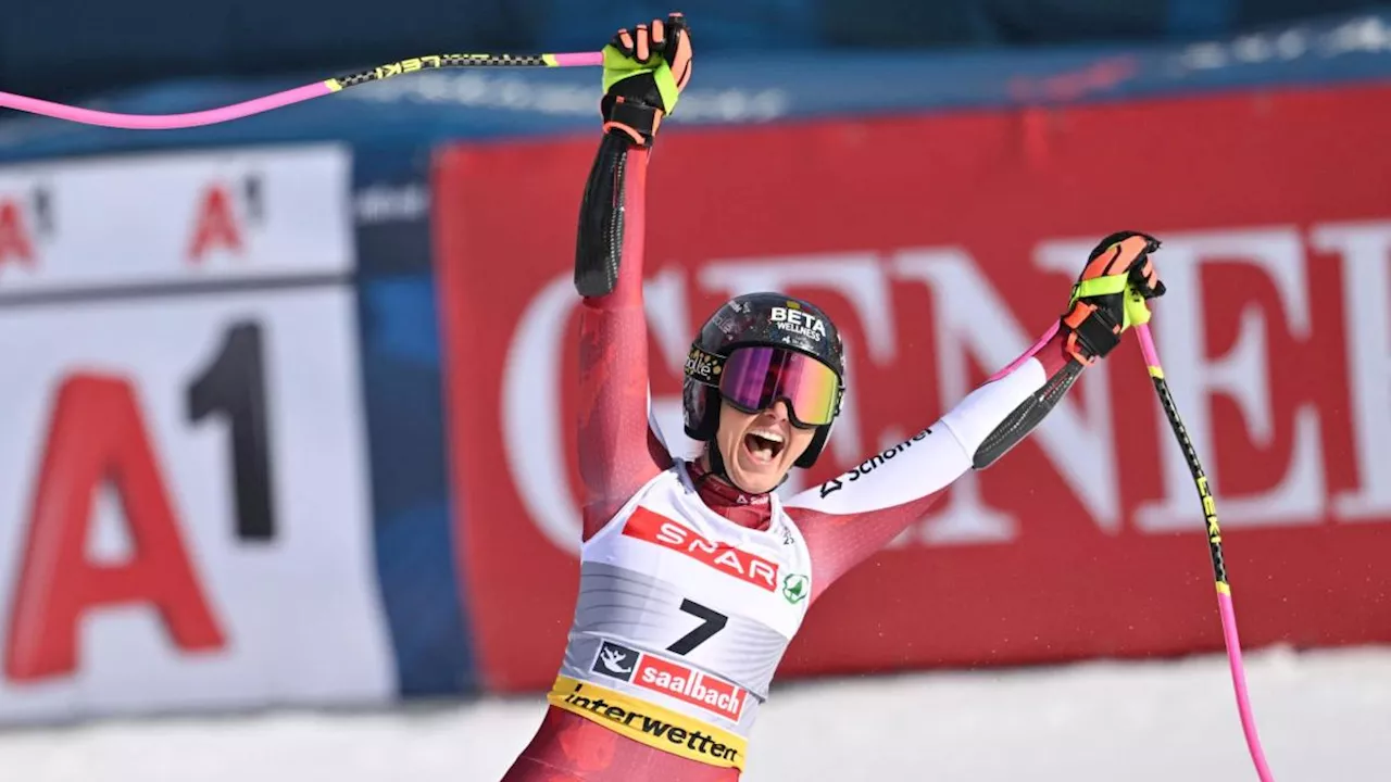 Brignone d'argento nel SuperG mondiale a Saalbach