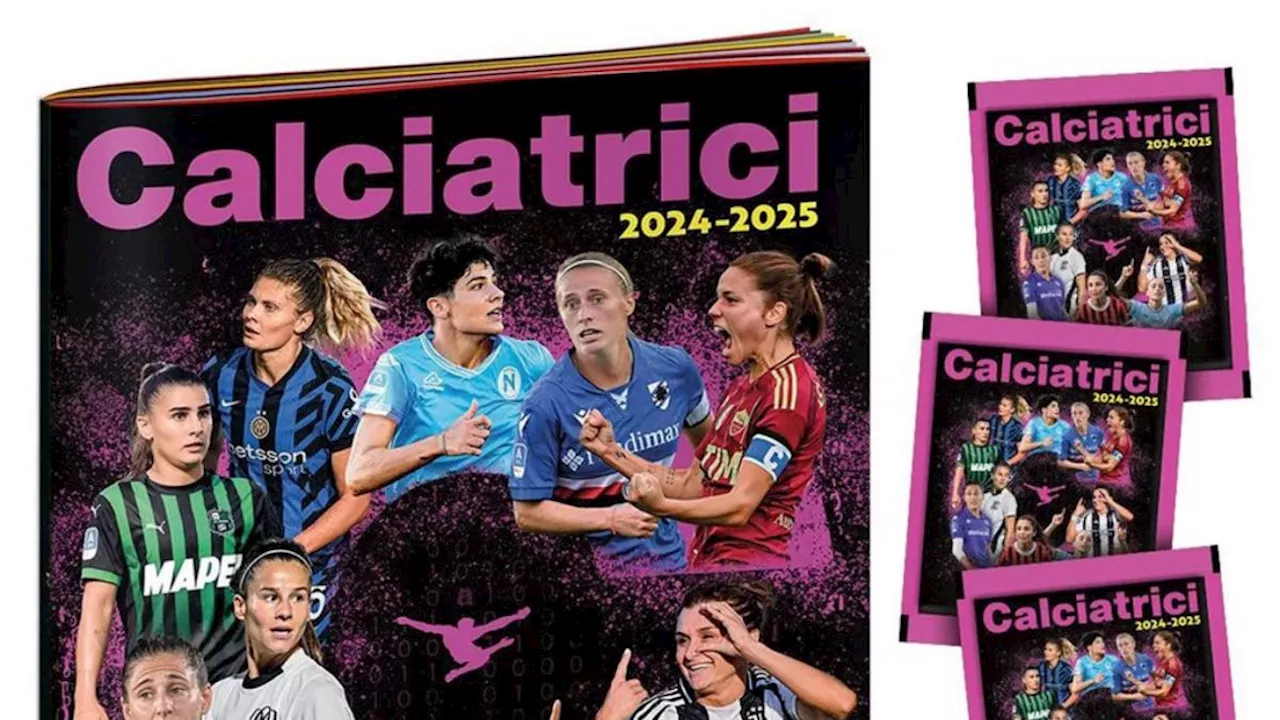 Panini celebra il calcio femminile con il suo primo album