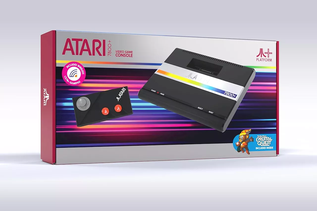 Relive the Golden Age of Gaming with the Atari 7800+ Console