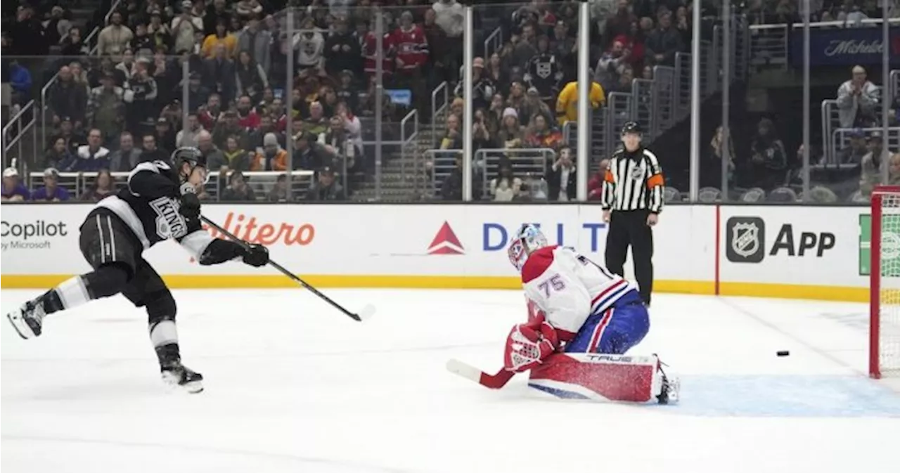 Canadiens Suffer Fourth Straight Loss Against Kings