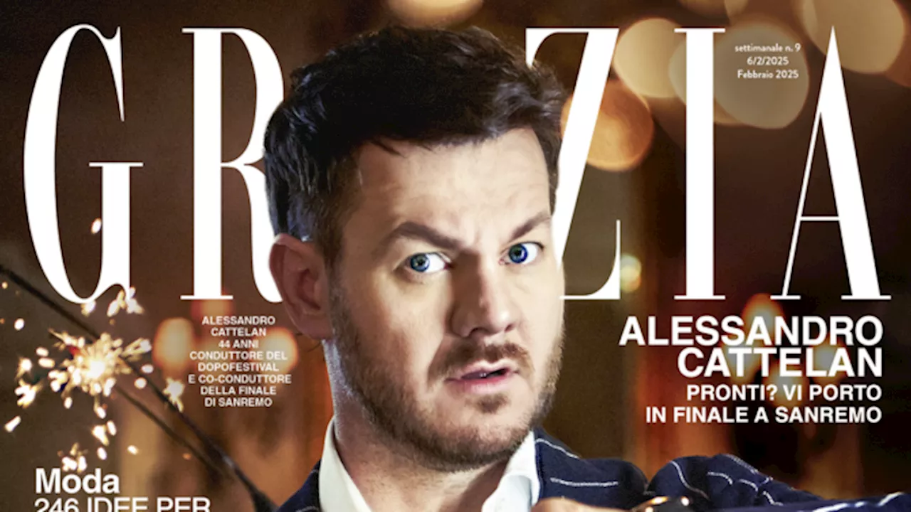 Alessandro Cattelan protagonista di Grazia per il Festival di Sanremo