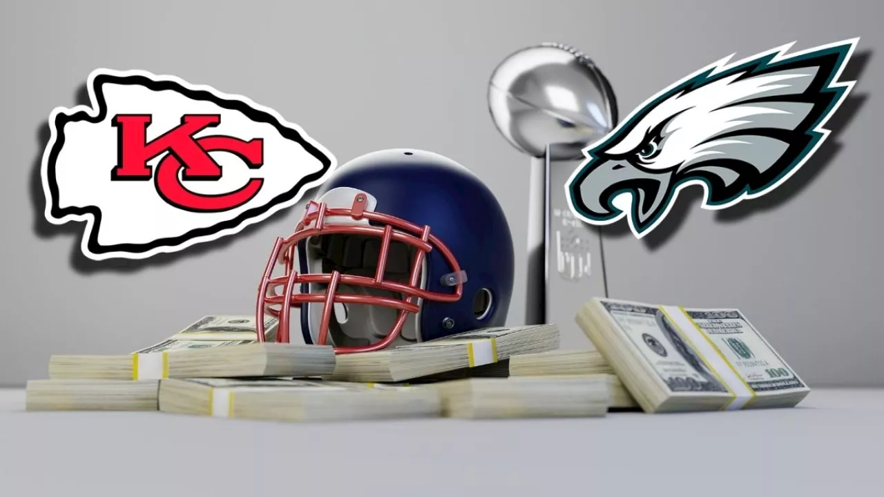 Los Philadelphia Eagles y Kansas City Chiefs se preparan para el Super Bowl LIX con grandes premios económicos