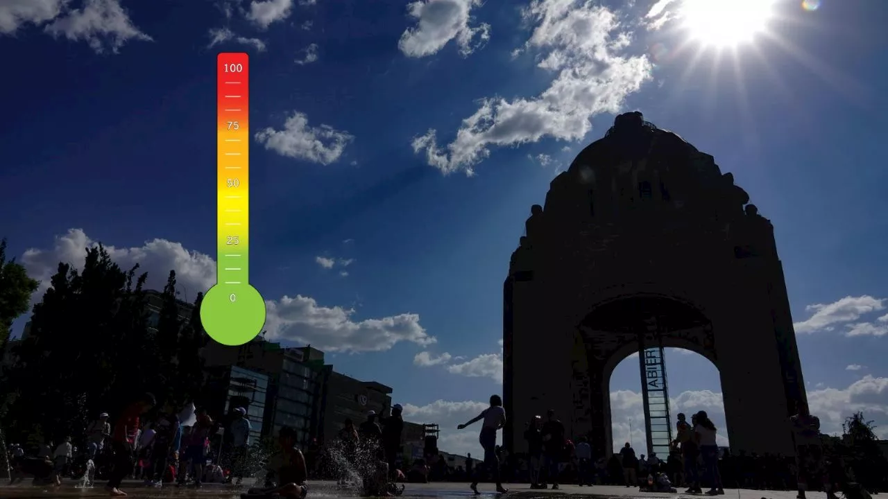 Pronostica SMN hasta 4 Olas de Calor para la Megalópolis en 2025