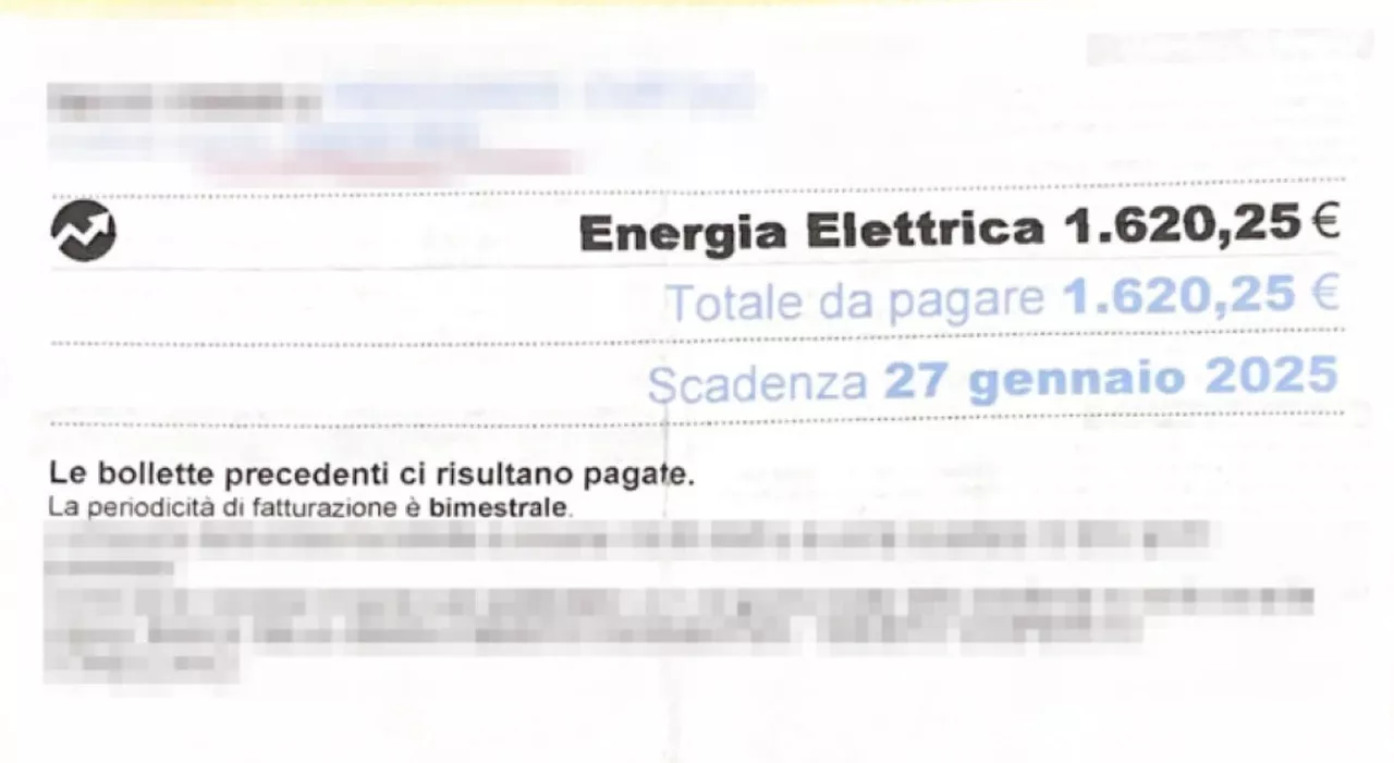 Bolletta Esorbitante per Pensionato: 10 Volte il Consumo Abituale