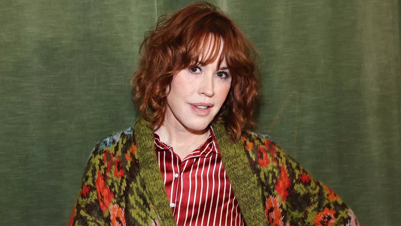 Molly Ringwald and Son Roman Make a Striking Duo at Lingua Franca's Fall 2025 Runway Show