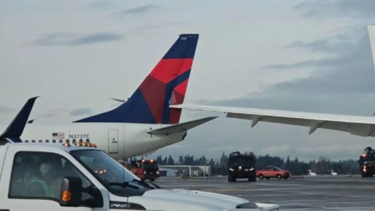 Japan Airlines plane smashes into Delta jet’s tail at Seattle airport, no injuries reported