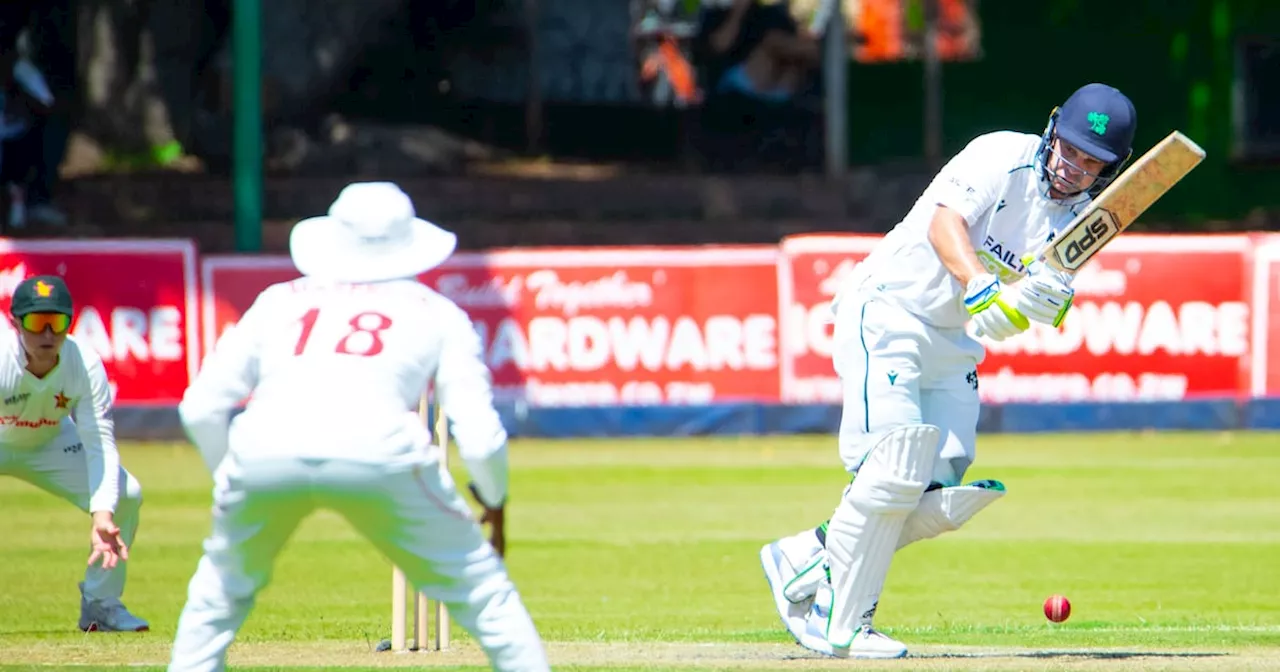 Andy McBrine left stranded on 90 as Ireland battle with Zimbabwe