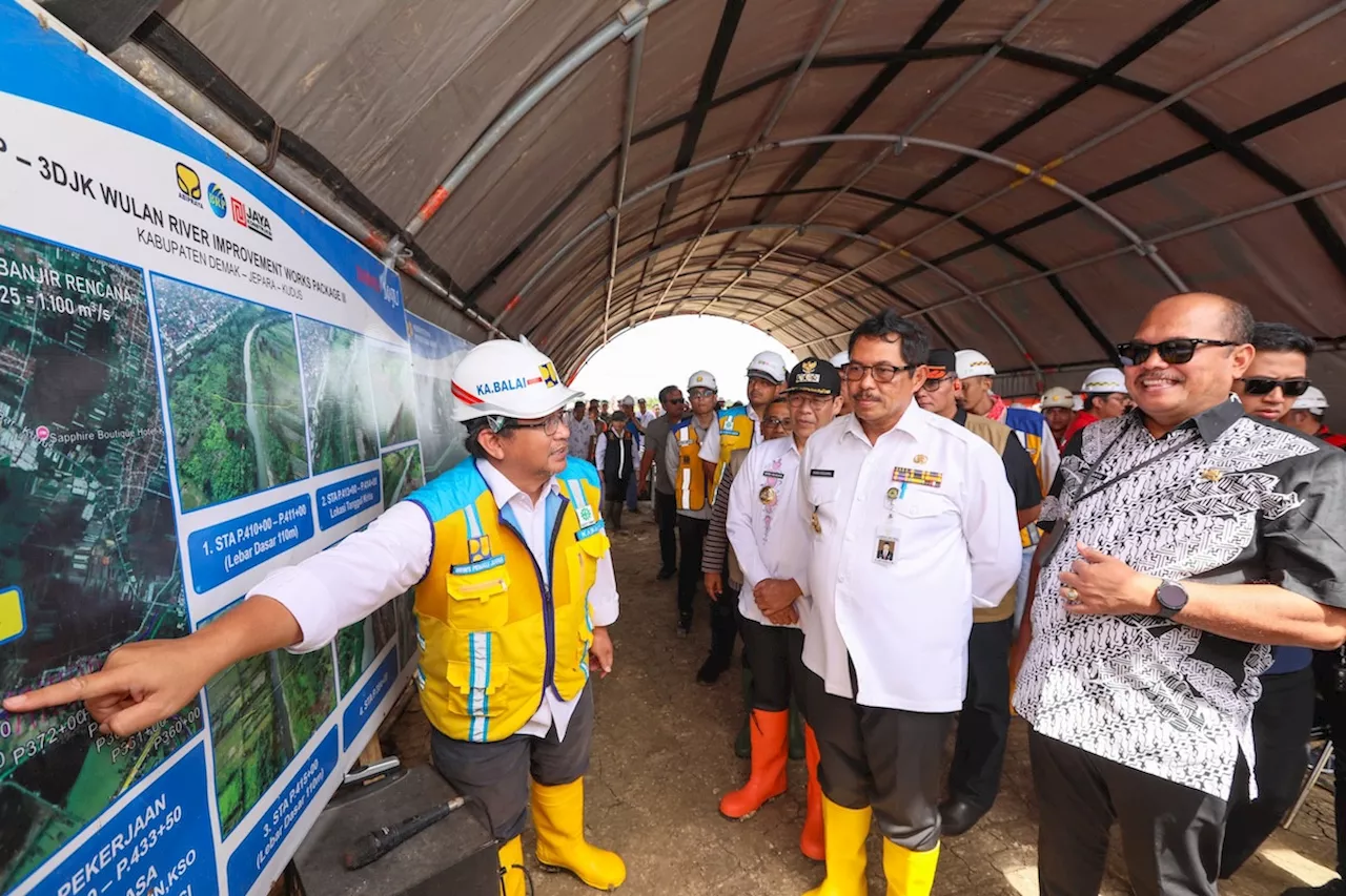 Normalisasi Sungai Wulan Dilaksanakan untuk Cegah Banjir di Tiga Wilayah