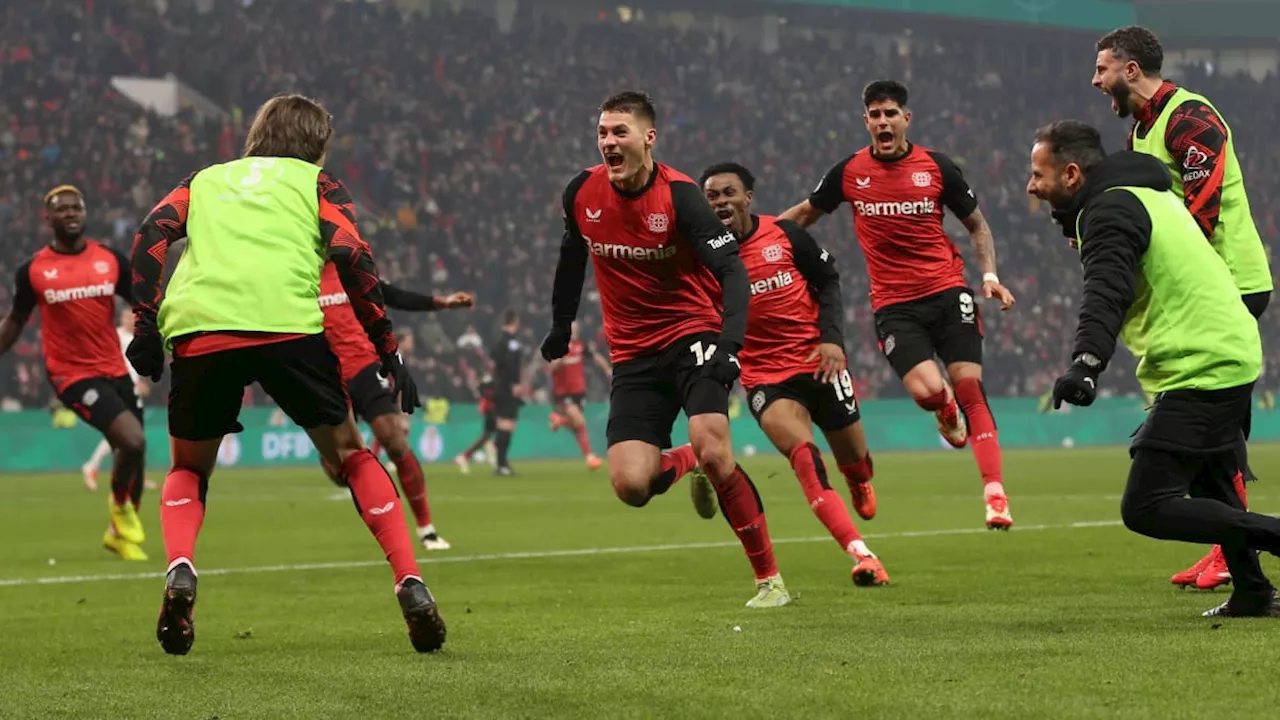 Leverkusen besiegt Köln im DFB-Pokal und steht im Halbfinale