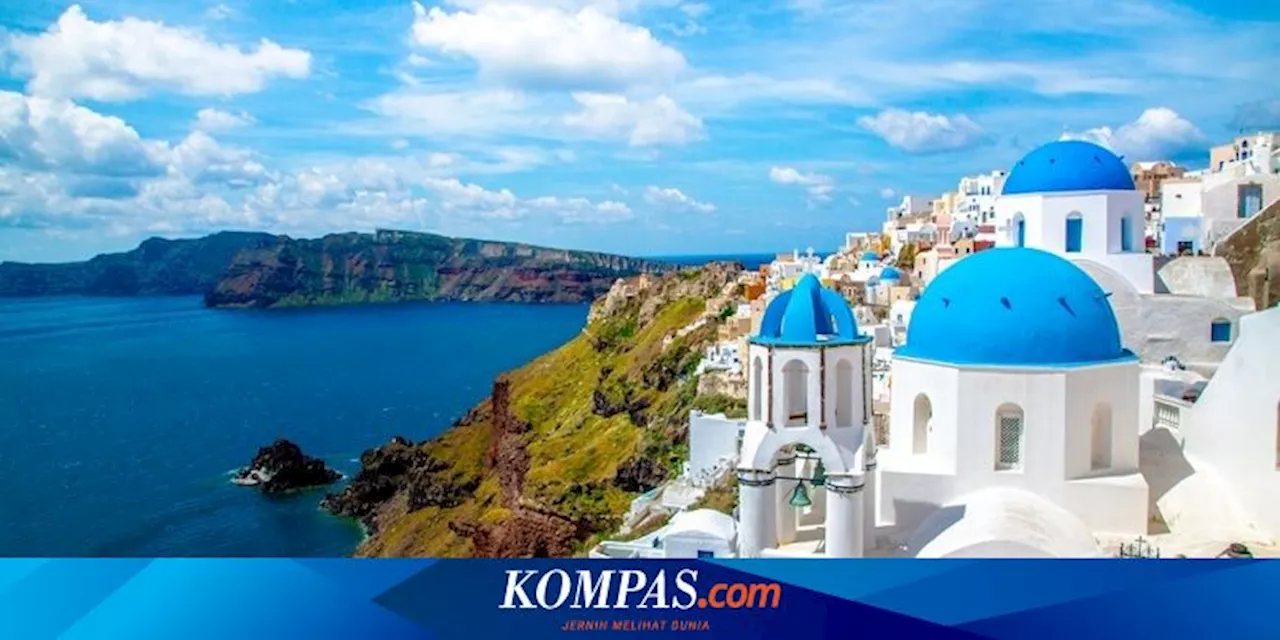 Gempa Bumi Beruntun Guncang Pulau Santorini, Yunani